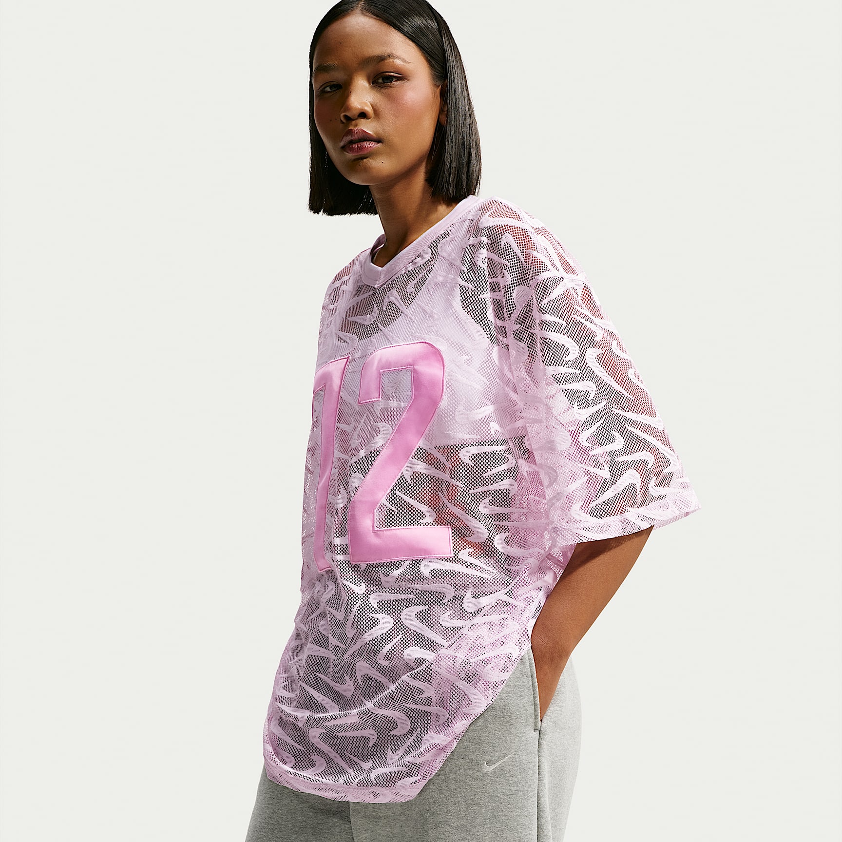 Nike Sportswear Chill Lace Women's Oversized Jersey. Nike.com